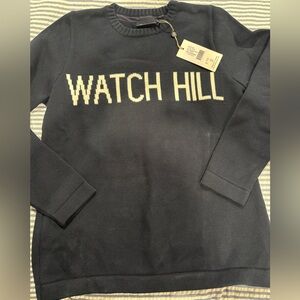 NWT Watch Hill Navy Crew Neck Sweater by Holebrook Sweden